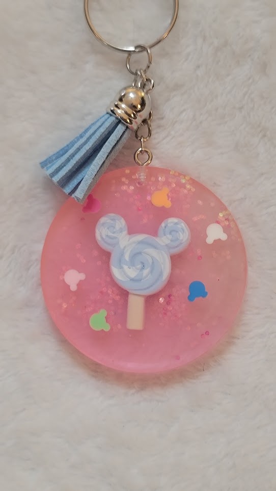 Mickey Lolly Pop Keychain