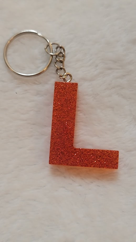 "L" Letter Keychain - Multiple Styles Available