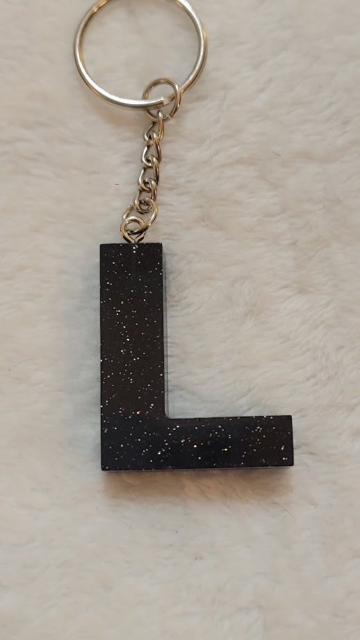 "L" Letter Keychain - Multiple Styles Available