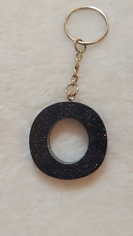 "O" Letter Keychain - Multiple Styles Available