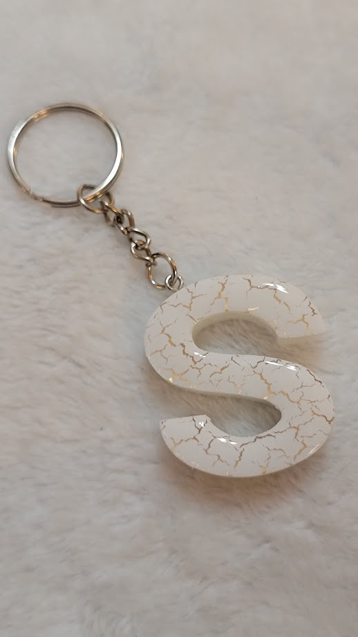 "S" Letter Keychain - Multiple Styles Available