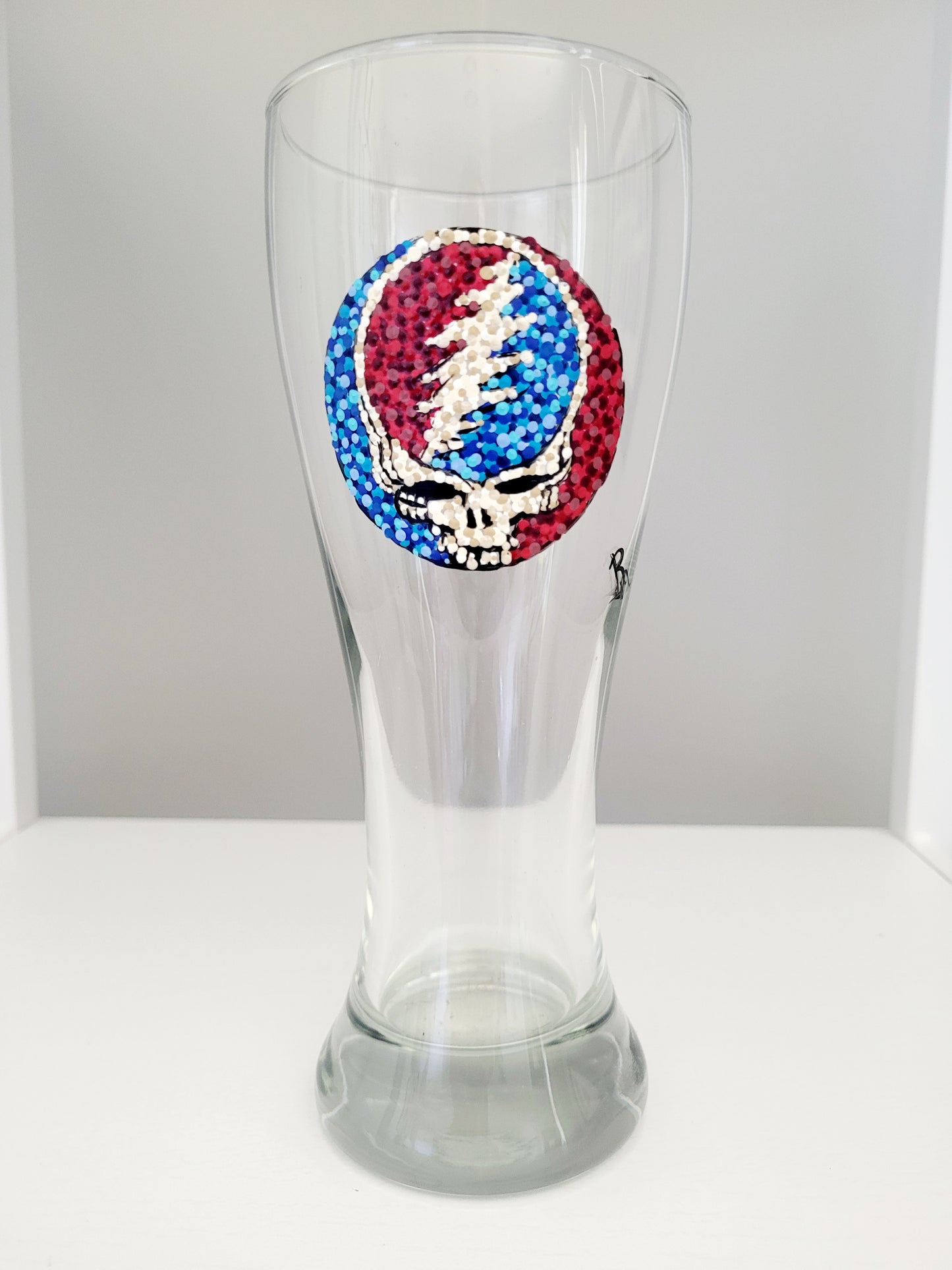 Dead head XL pint glass