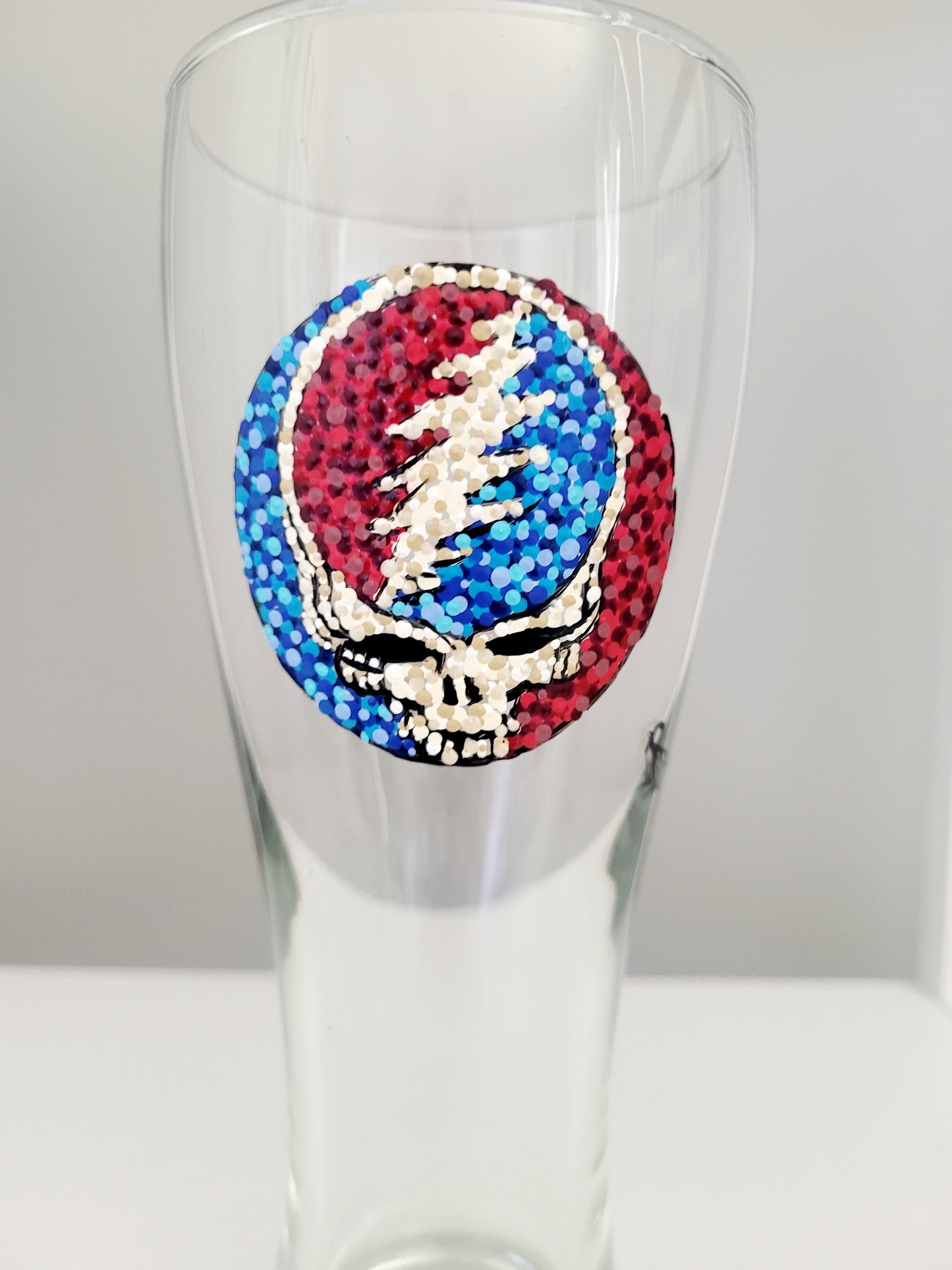 Dead head XL pint glass