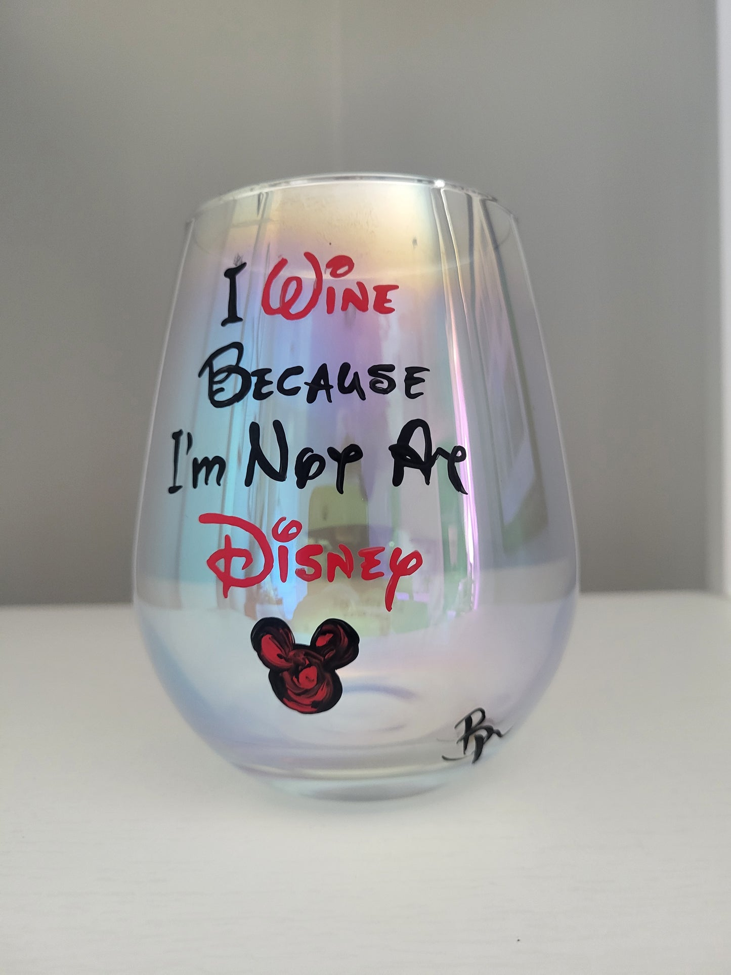 Disney stemless.