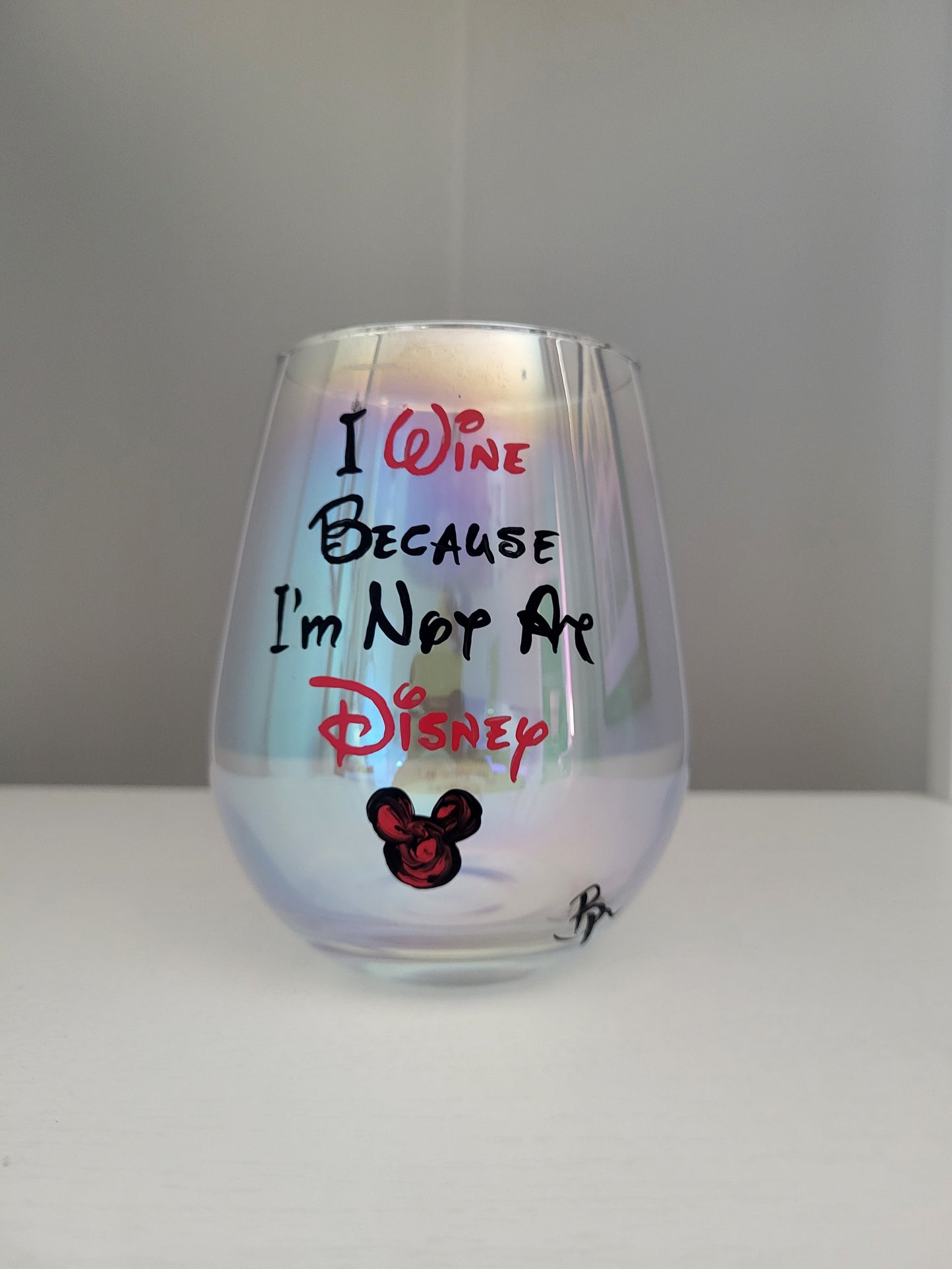 Disney stemless.