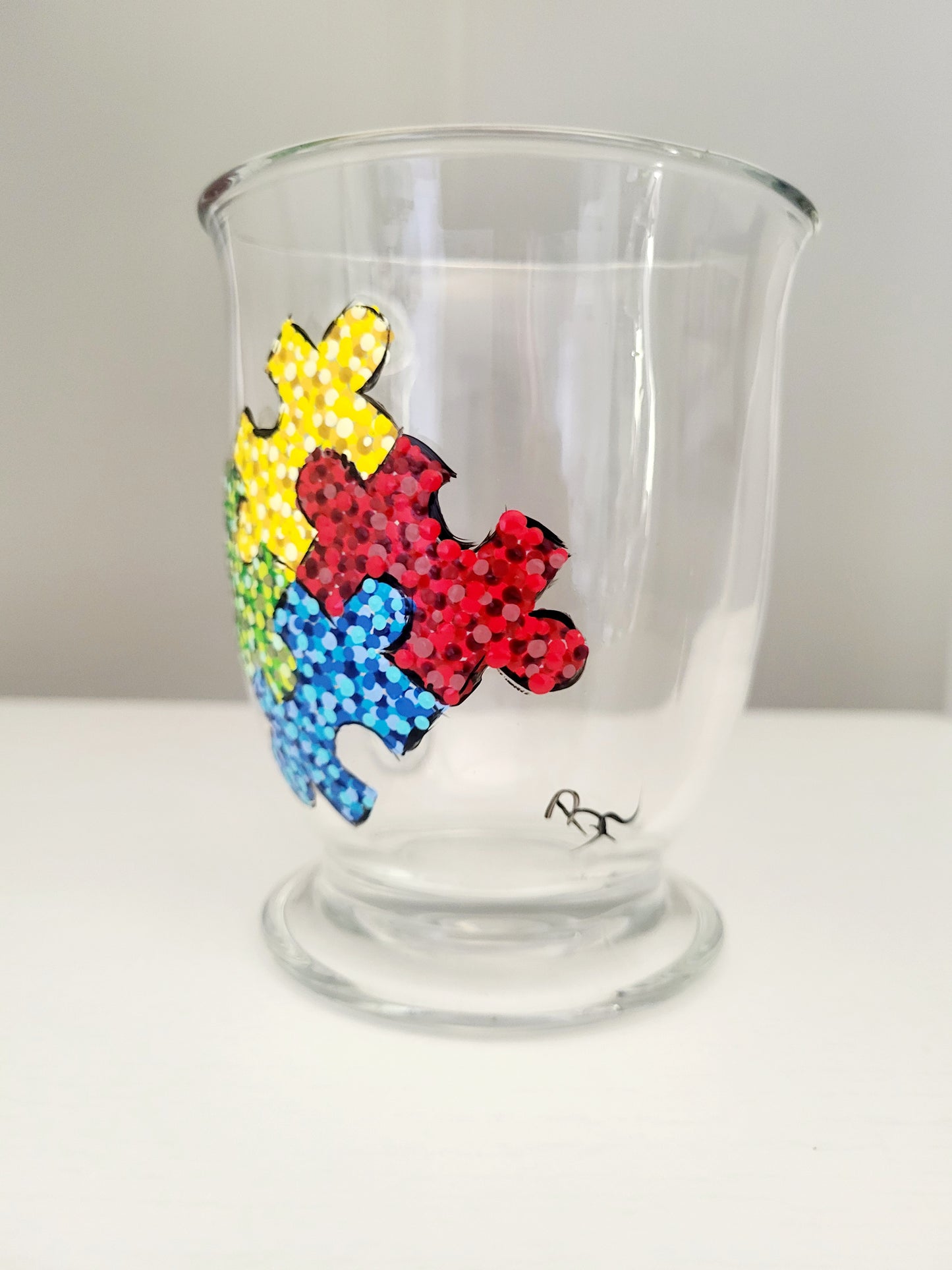 Autism awareness coffee cup