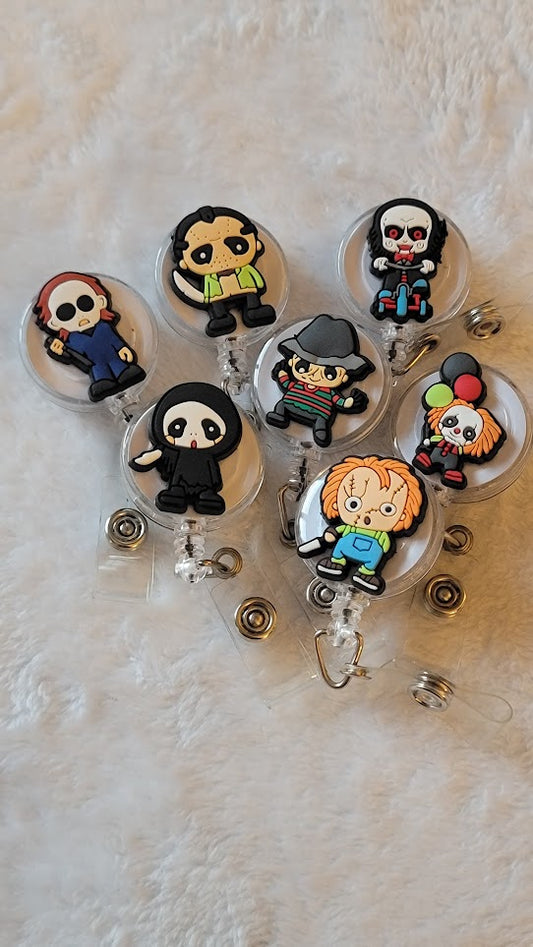 Your Favorite Halloween Characters Badge Reel - different styles available