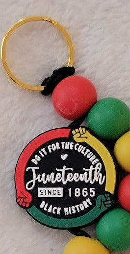 Juneteenth Keychain