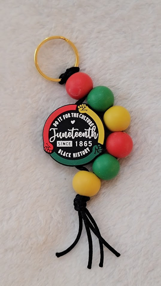 Juneteenth Keychain