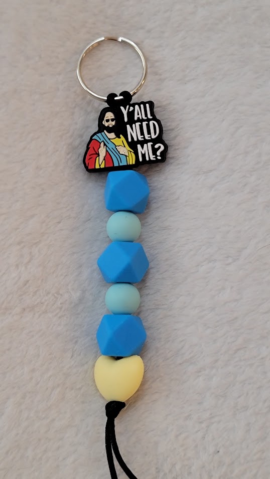 "Y'all need me?" Keychain