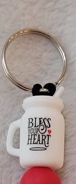 "Bless your Heart" Keychain