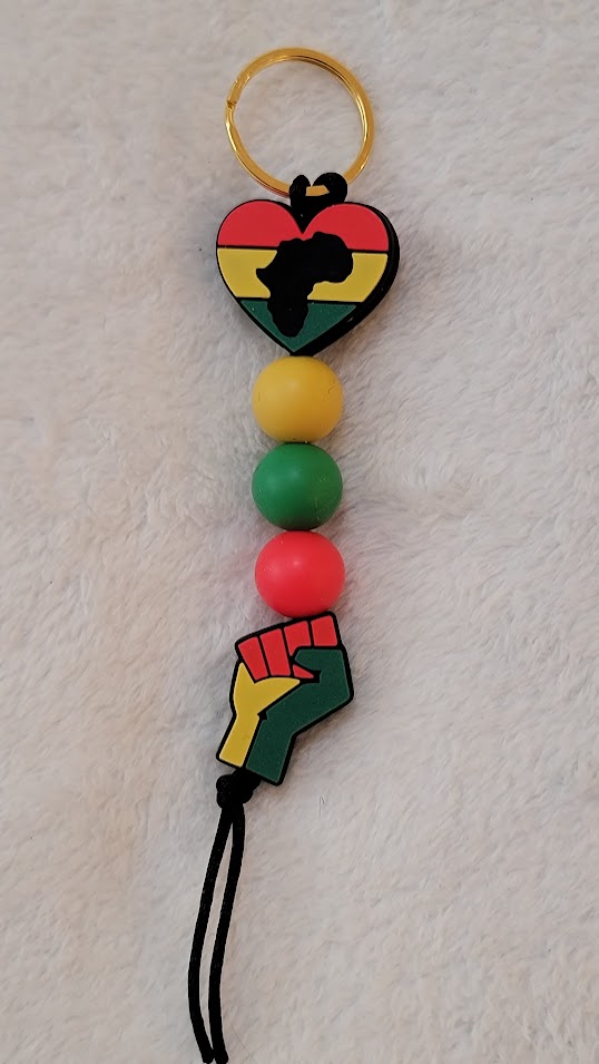 Juneteenth Keychain