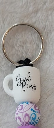 "Girl Boss" Keychain