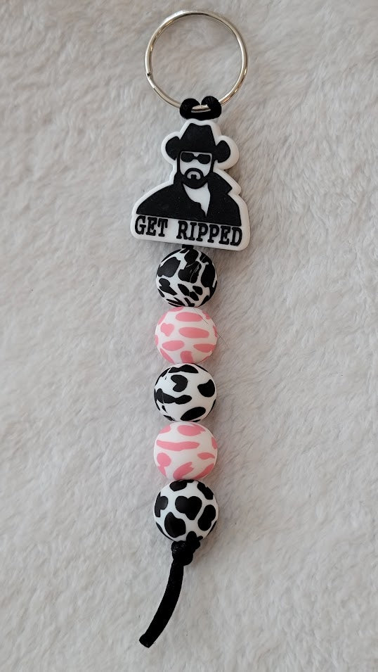 "Get Ripped" Keychain - 2 options