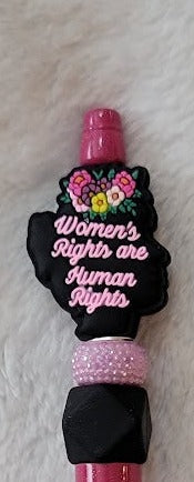 "Women's rights are human rights" Pen