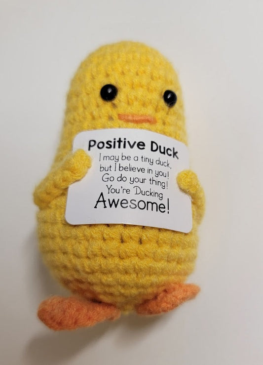 Emotional Support Duck Crochet