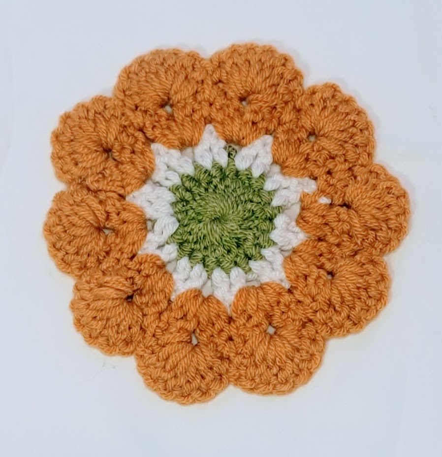 Flower Crochet Coasters