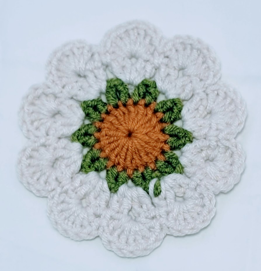 Flower Crochet Coasters