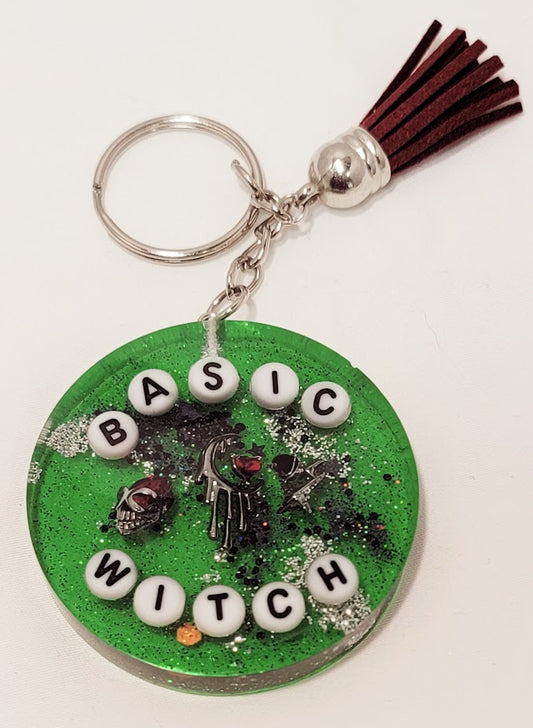 "Basic Witch" Key Chain - 2 Options