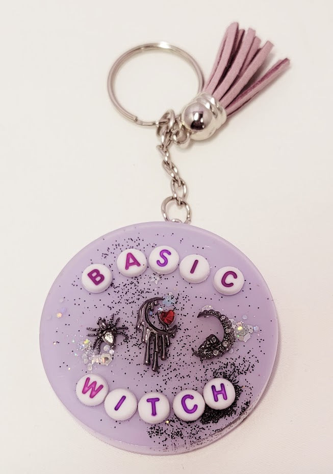 "Basic Witch" Key Chain - 2 Options