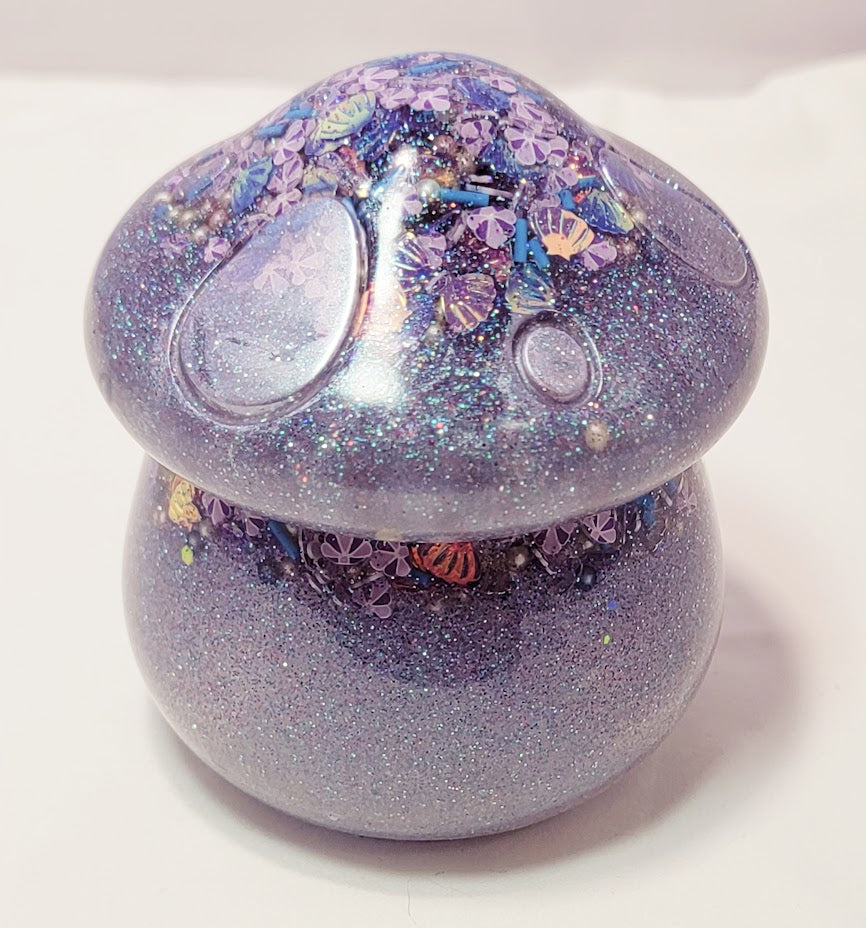 Mermaid Mushroom Trinket Box