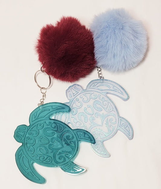 Turtle Bag Keychain - two options available