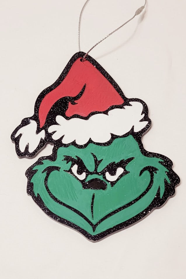 Grinch Christmas Ornament