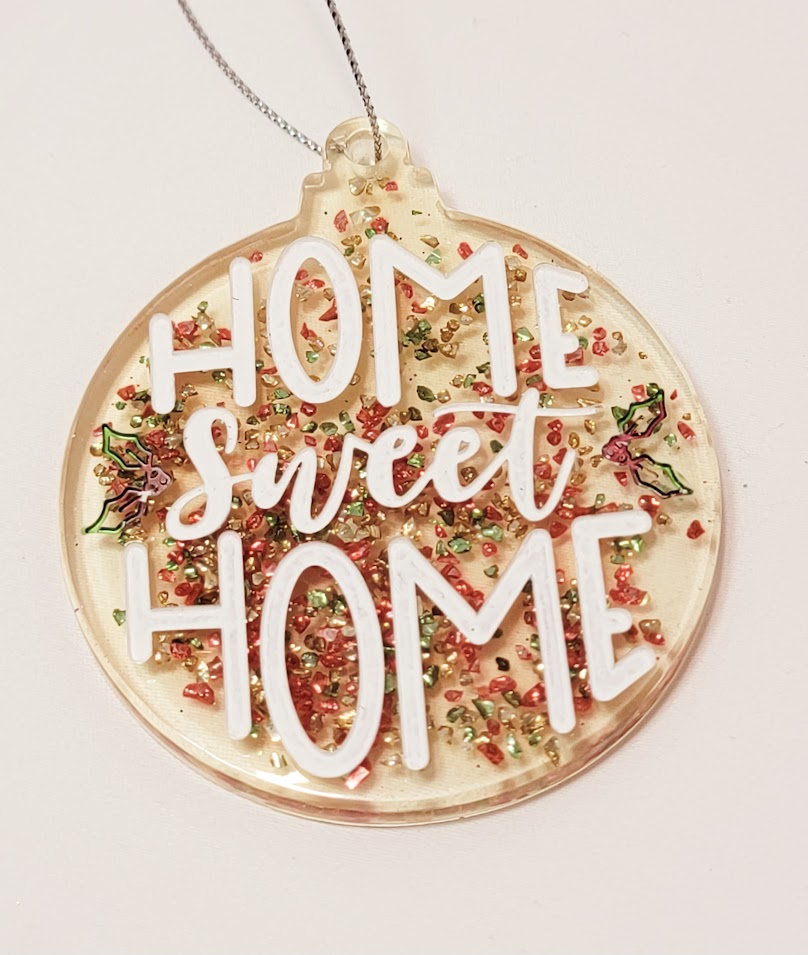 Round Christmas Ornaments (10 options)