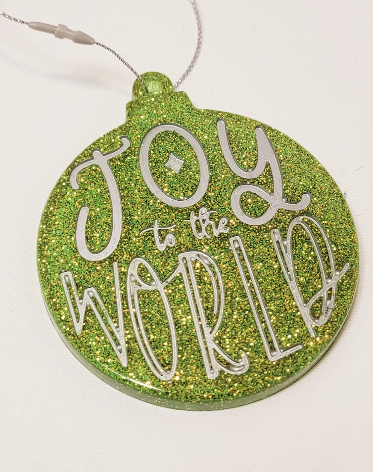 Round Christmas Ornaments (10 options)