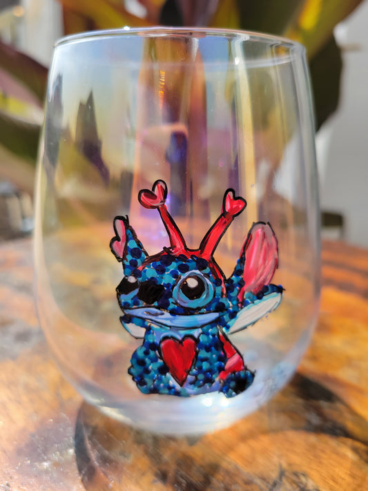 Stitch stemless.