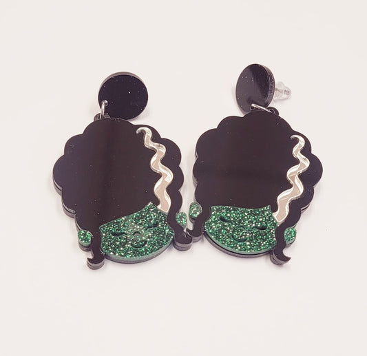 Mrs Frankenstein Earrings