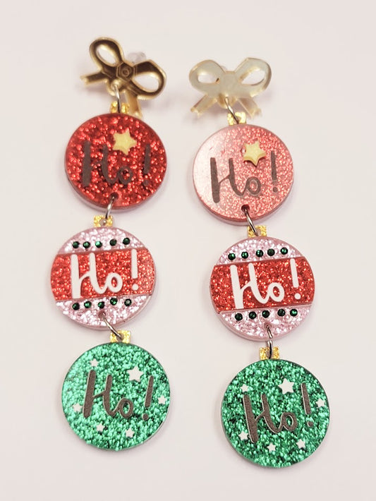 Ho Ho Ho Earrings