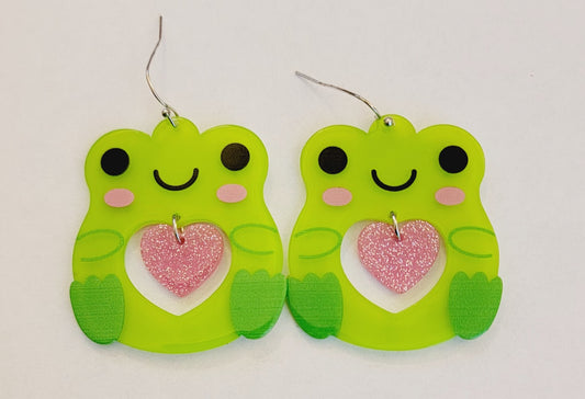 Frog Earrings