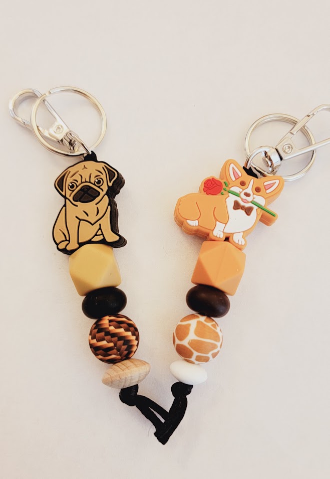 Doggie Keyring - different breeds available