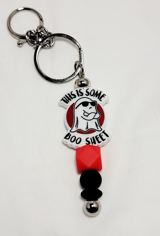 "This is Some Boo Sheet" Bar Keychain