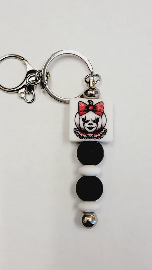 Pennywise Pumpkin Bar Keychain