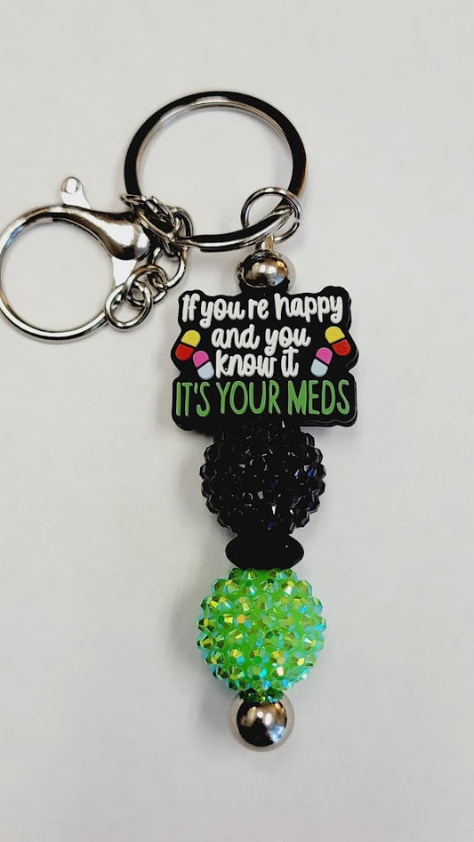 Funny Bar Keychain