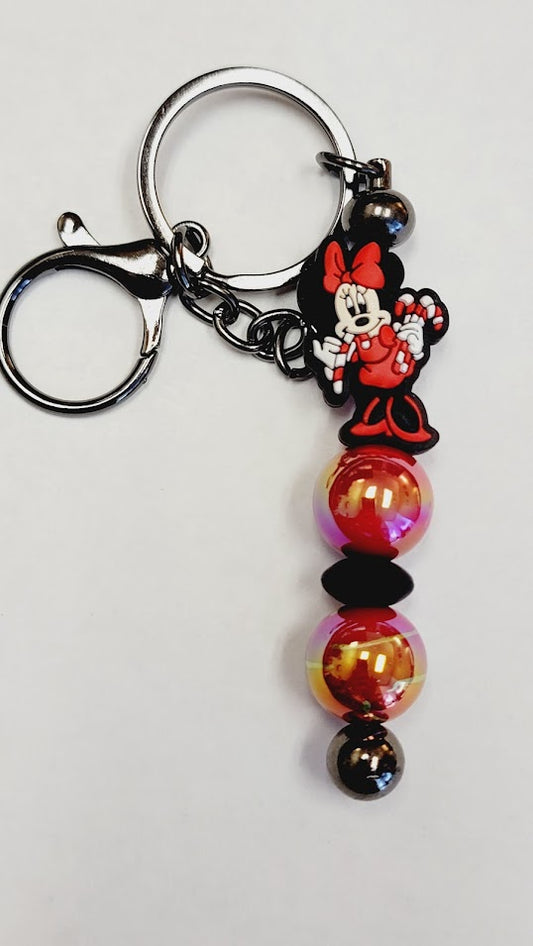 Minnie Bar Keychain