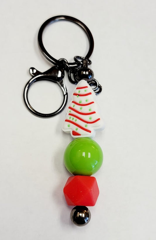 Christmas Tree Bar Keychain