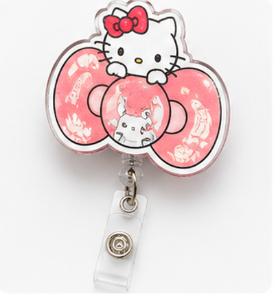 H Kitty Badge Reels