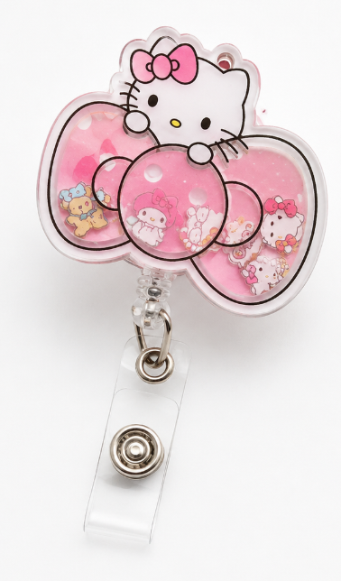 H Kitty Badge Reels