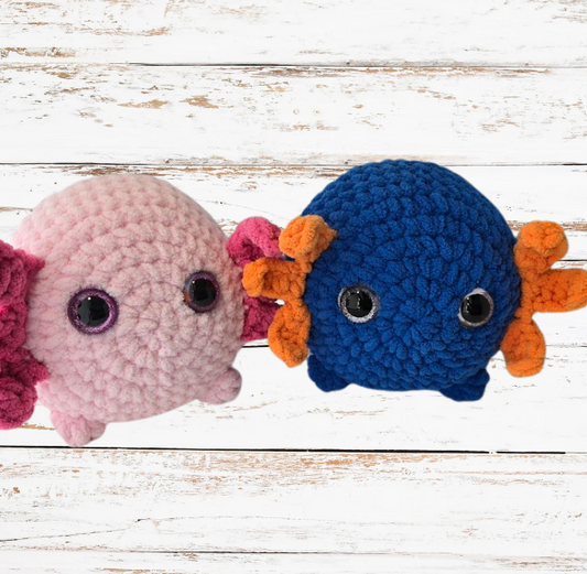 Chunky Axolotl- multiple colors