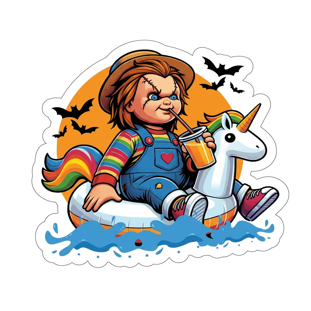 Float With Me - Your Favorite Halloween Character Stickers