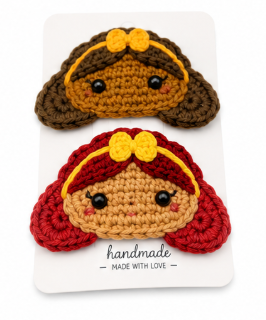Crochet Hair Clips