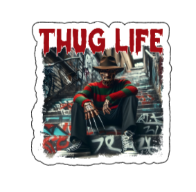 Thug Life Stickers - Your Favorite Halloween Characters