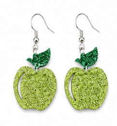 Green Apple - Earrings