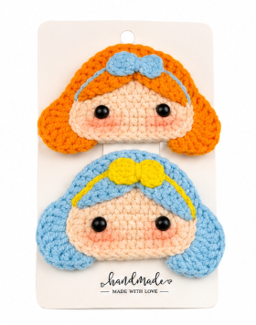 Crochet Hair Clips