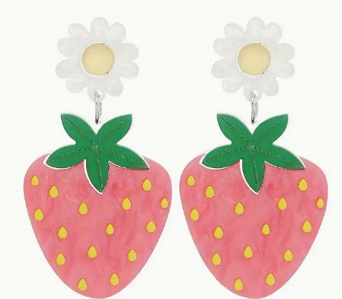 Strawberry Earrings